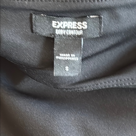 Express Black Body Contour Dress sz S - Picture 6 of 8